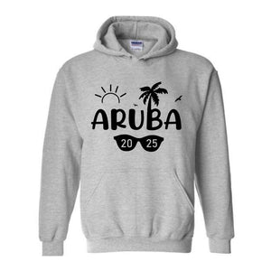 Aruba 2025 Sweatshirt, Vacation Hoodie, Summer Family Hoodie, Aruba Trip Tee, Family Reunion Hoodie, Summer Beach Hoodie, Holiday Season