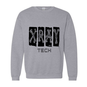 X-ray Tech Sweatshirt, Xray Technologist Sweatshirt, Radiology Tech Gift, Xray Tees, Radiology Nightshift Sweatshirt, Cardiac Tech