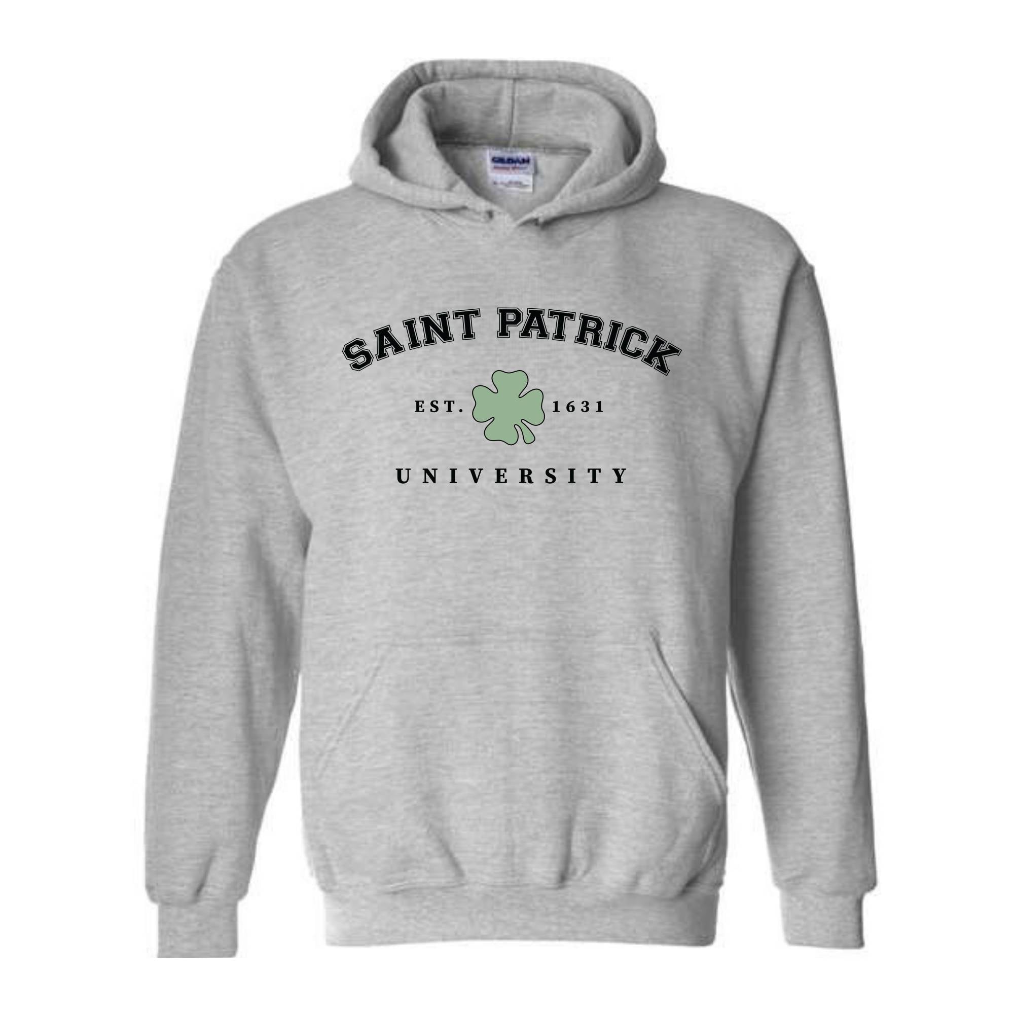 Saint Patrick University Sweatshirt, St. Patrick's Day Carnival, Saint Patrick's Sweatshirt, St Patrick's Holiday