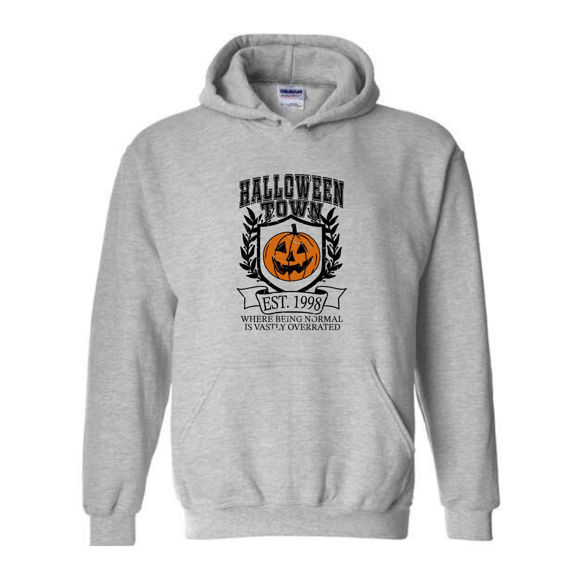 Halloween Town University Hoodie, Halloween Town EST 1998 Hoodie, Halloween Hoodie, Fall Hoodie