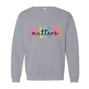 Inclusion Matters Sweatshirt, Special Education Sweater, Mental Health Hoodie, Autism Awareness Sweatshirt, Equality Gifts