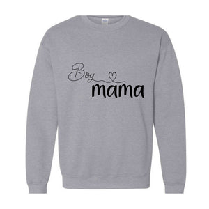 Boy Mama Sweatshirt, Boy Mom Sweater, New Mom Sweater, Funny Mom , Trendy Sweater