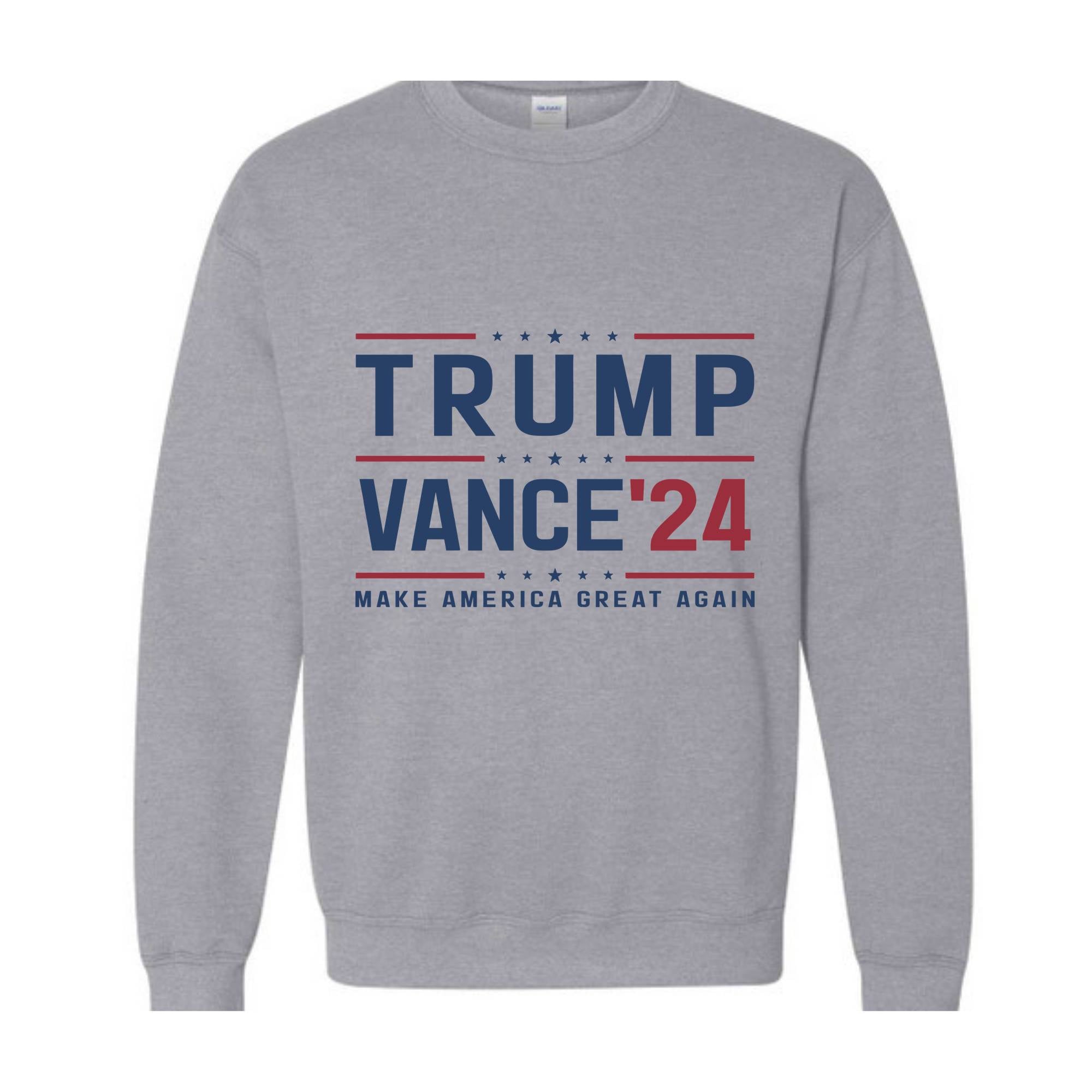 Trump Vance 2024 Sweatshirt, Trump Sweater, Republican Gifts, Trump Hoodie, Republican Sweater