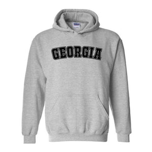 Georgia, Georgia Hoodie, Georgia Hoodie, Georgia Hoodie, Georgia Gift, College Hoodie, Georgia Apparel, Georgia State