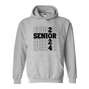 Senior 2024 Sweatshirt, Class of 2024 Sweater, Senior hoodie, Class 2024 Hoodie, Graduation Shirt, High School Graduation Gift