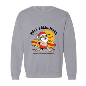 Mele Kalikimaka Sweatshirt, Christmas Gift