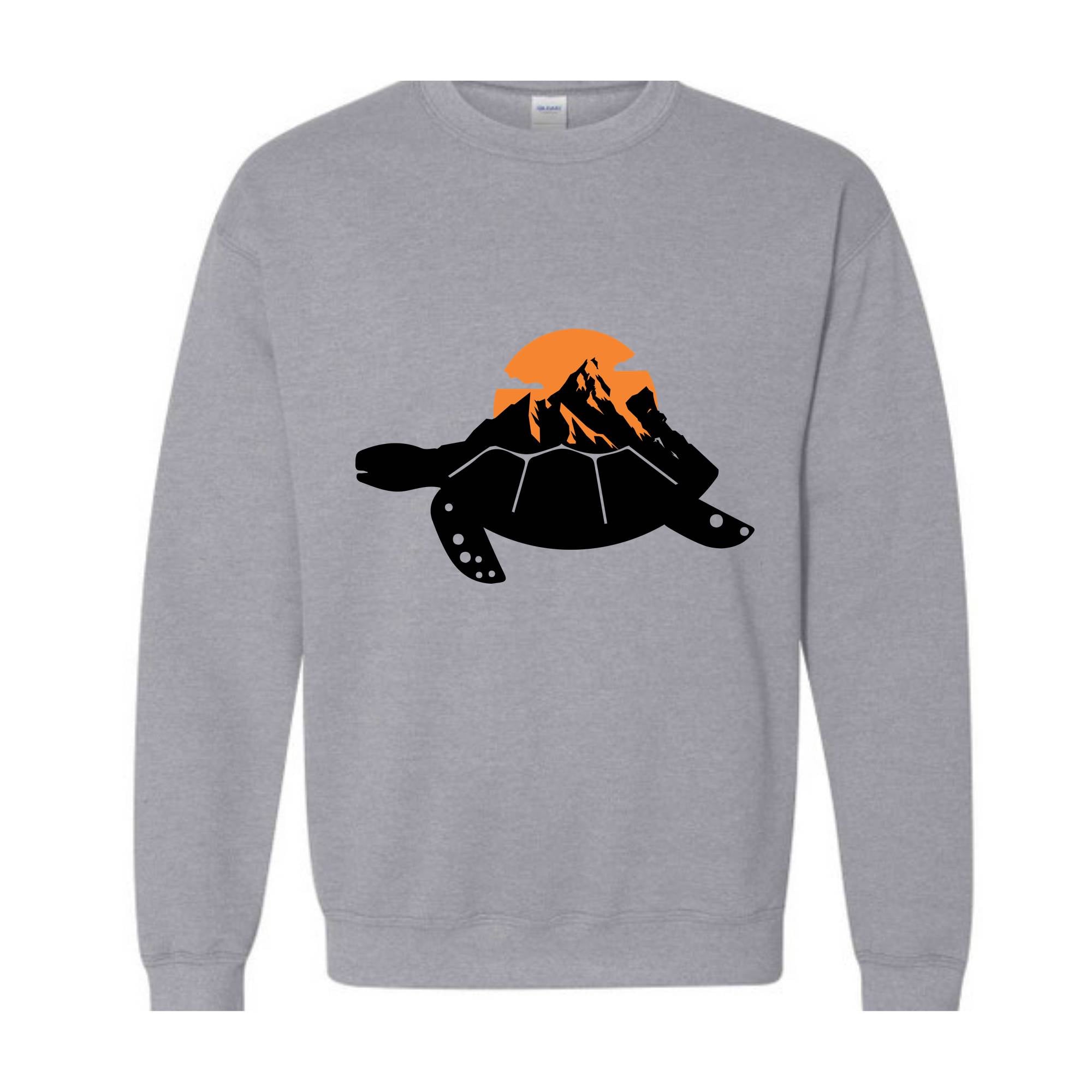 Cute Turtle Sweatshirt, Tortoise Lover Tee, Animal Lover Gift, Beach Outfit,Funny Animal Tees