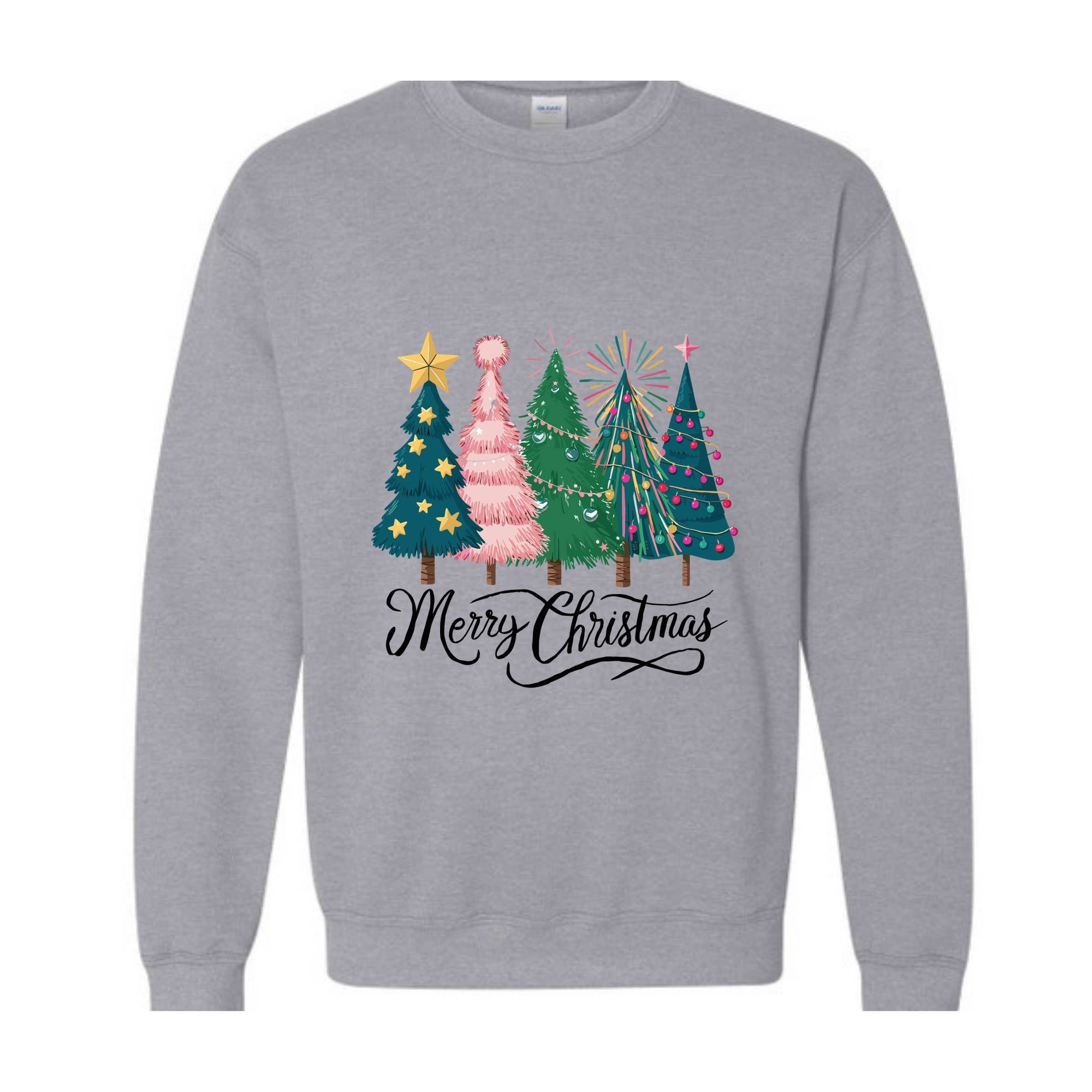 Tree Christmas Sweater, Christmas Sweater, Christmas Tree Sweatshirt, Holiday Sweaters for Women, Winter Sweatshirt