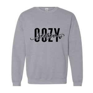 Cozy Season Sweatshirt, Winter Sweatshirt, Cosy Vibes Sweatshirt, Funny Christmas Sweatshirt, Christmas Mom Sweatshirt