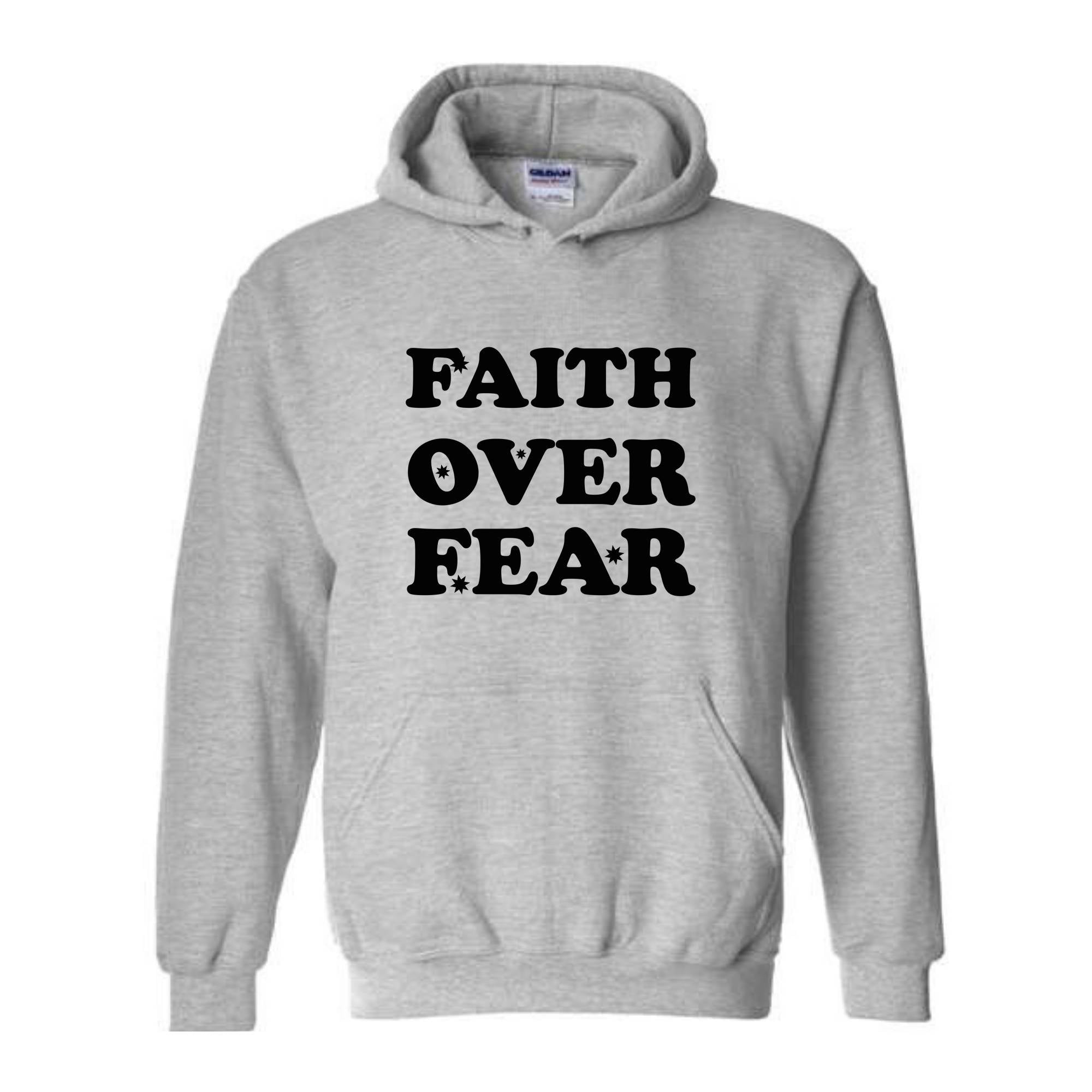 Faith Over Fear Religious Sweatshirt, Christian Sweatshirt, Jesus Sweatshirt, Faith Sweatshirt, Faith Over Fear, Religious Gift