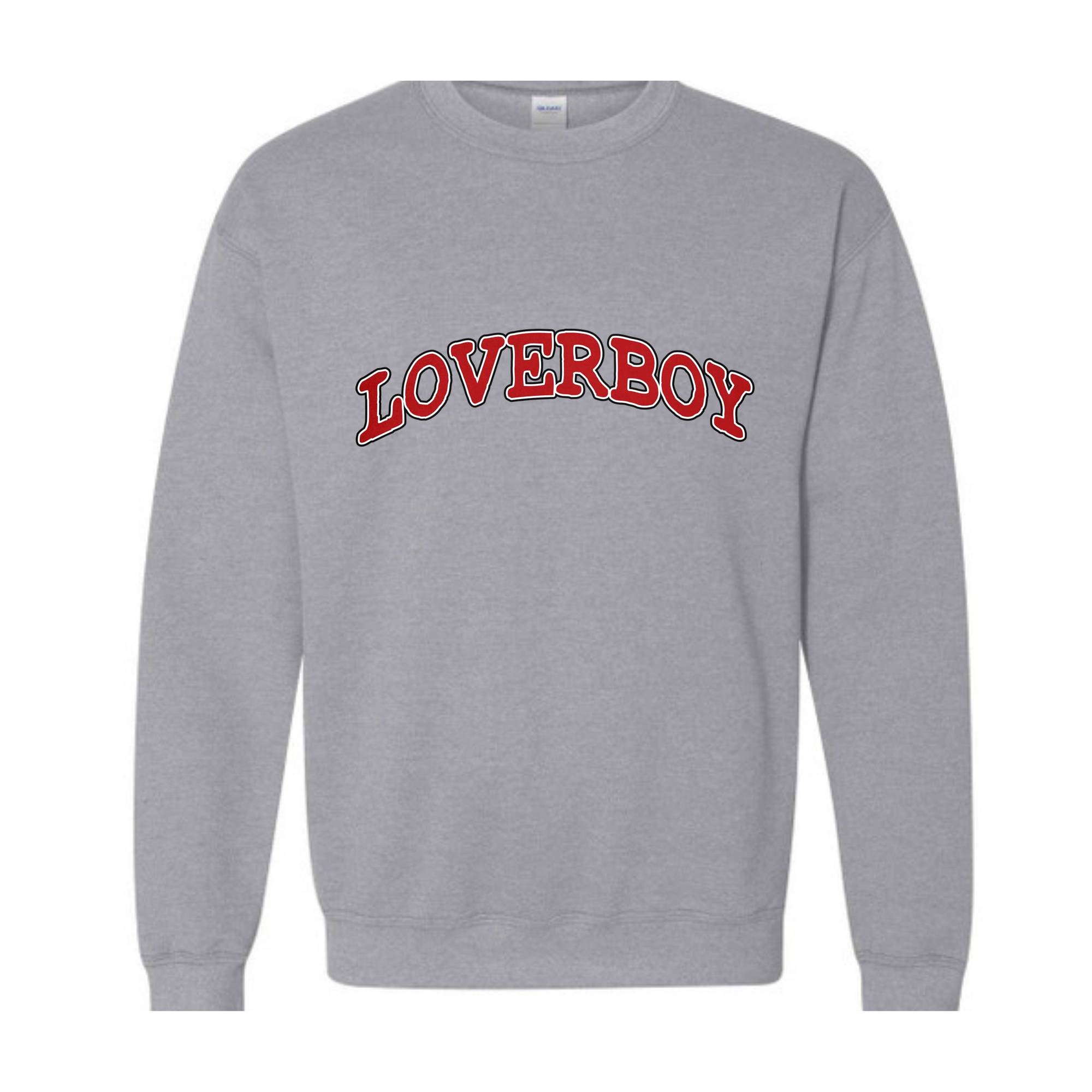 Loverboy Sweatshirt, Canadian Sweatshirt, Rock Lover Sweatshirt, Rock Band Sweatshirt, College Sweatshirt, Vintage Sweatshirt