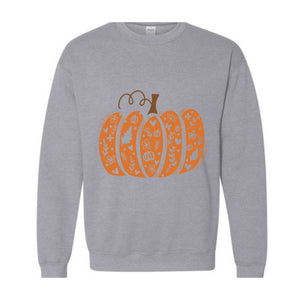 Fall Pumpkin Sweatshirt, Pumpkin Sweatshirt, Cute Pumpkin Shirt, Pumpkin Spice Shirt, Fall Crewneck, Cozy Season Sweatshirt, Fall Clothing