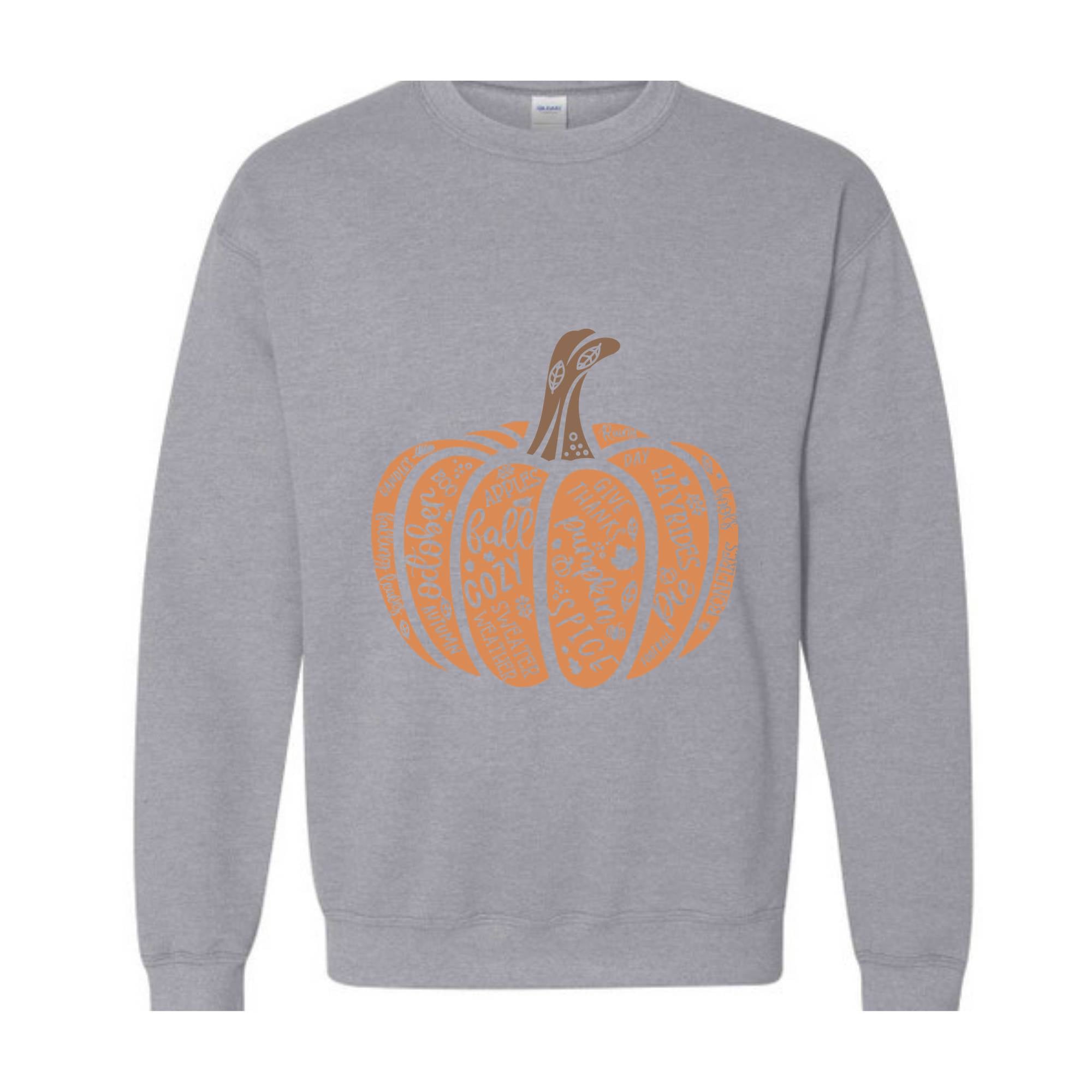 Fall Sweatshirt, Pumpkin Sweatshirt, Cozy Season, Autumn Sweatshirt, Fall Women's Sweatshirt, Fall Pumpkin Shirt, Thankful Sweatshirt