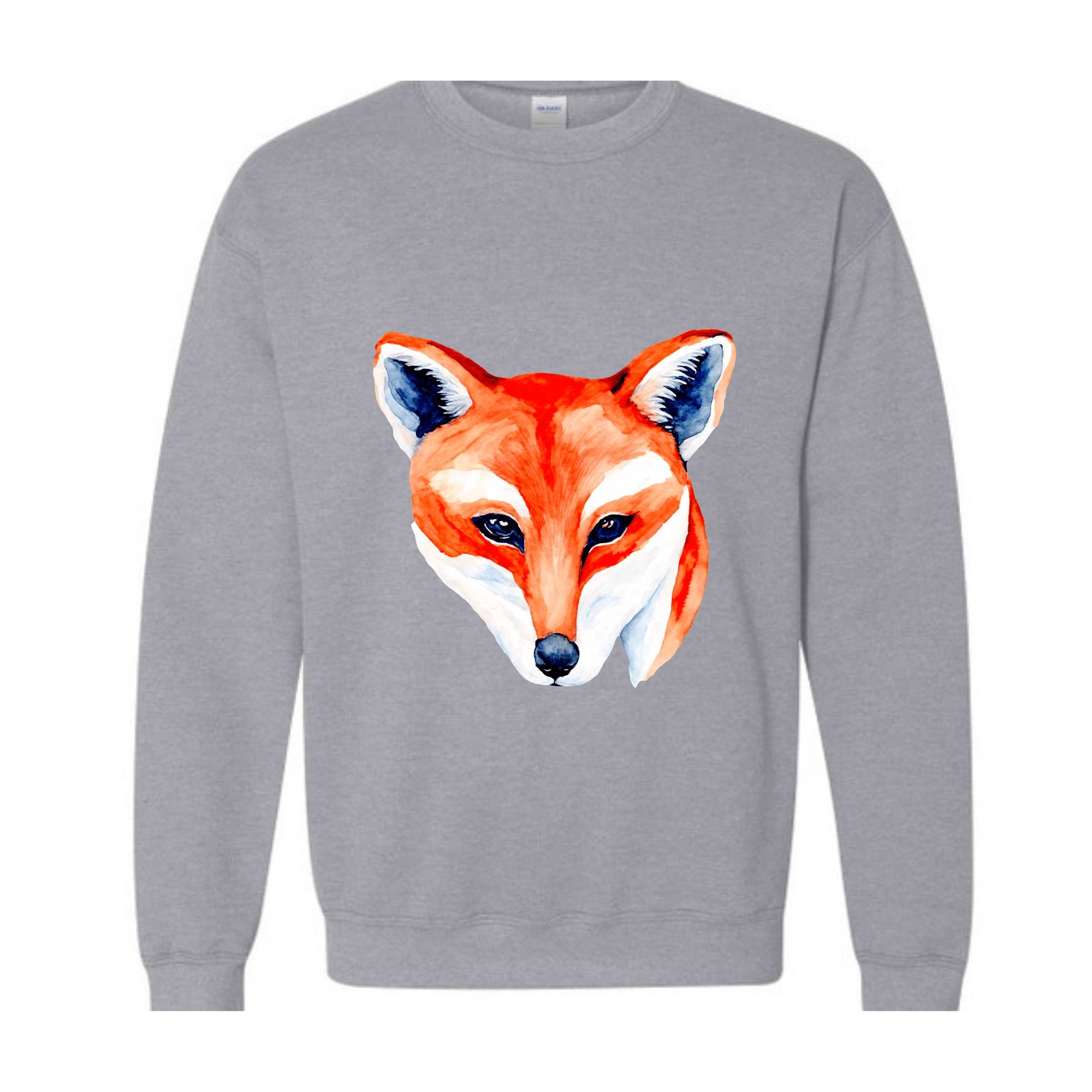 Fox Lover Sweatshirt, Cute Fox Sweatshirt, Fox Sweater, Fox Hoodie, Wild Animal Lover Sweatshirt, Animal Lover Sweatshirt