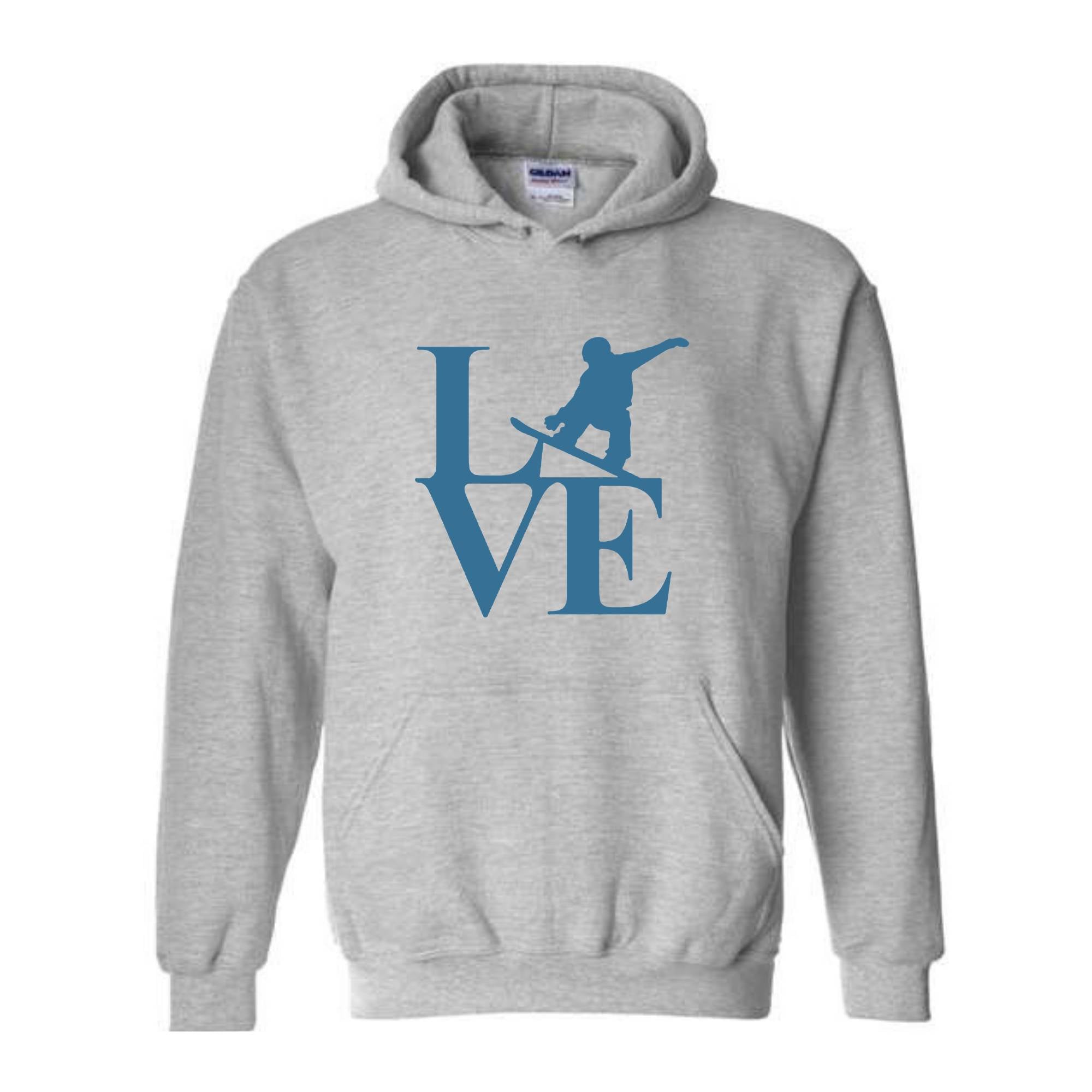 Live Snowboard Hoodie, Mountain Snowboarding Hoodie, Winter Sports Hoodie, Snowboarding Gift