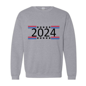 Custom Name Elections 2024 Sweatshirt, I Stand With Sweatshirt, Elections Apparel, Elections 2024, Elections Sweatshirt