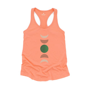 Terracotta Moon Phase Tank Top, Moon Phases Tank Top, Clay Moon Phase Tank Top, Cute Summer Tank Top, Cute Mom Tank Top