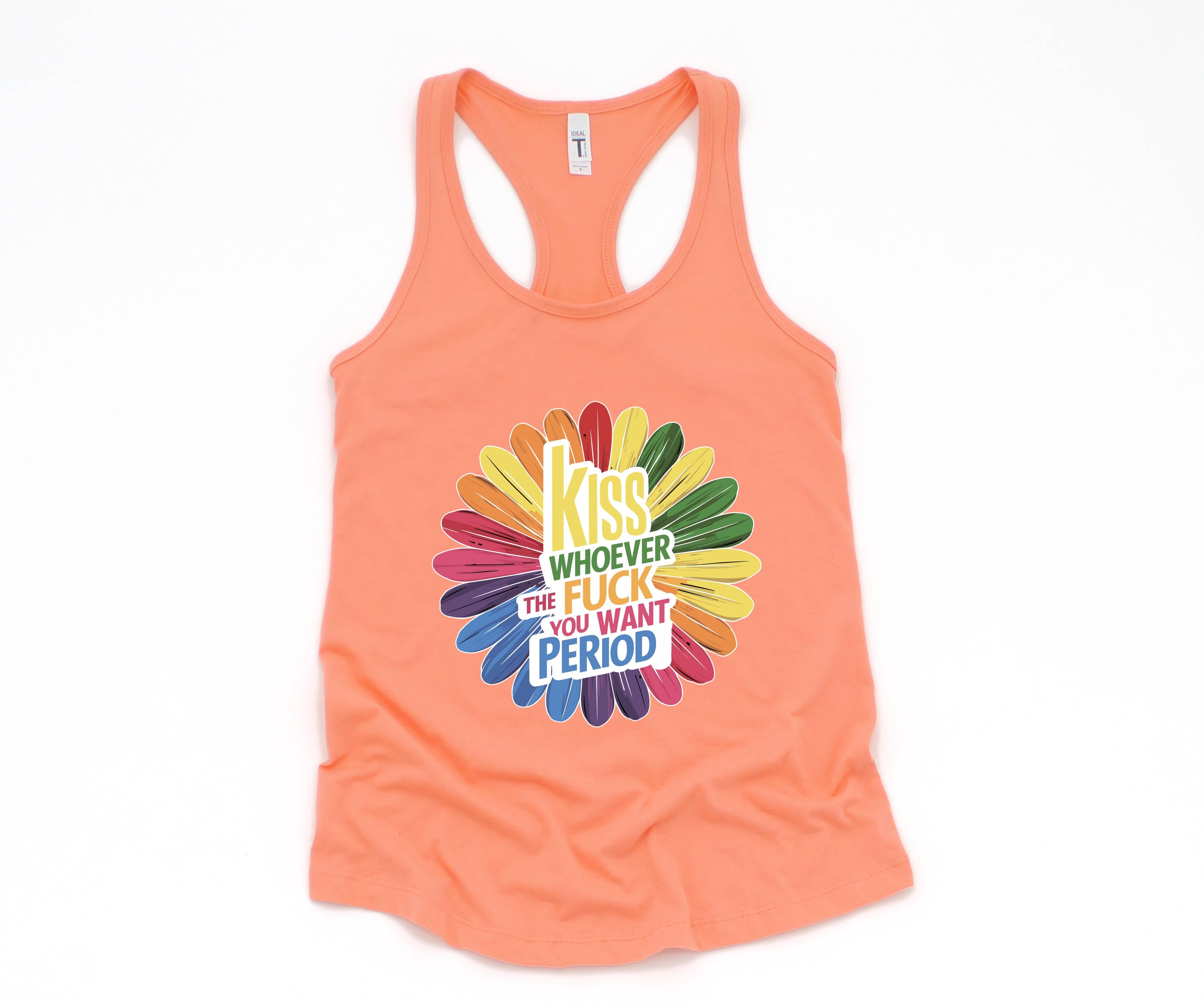 LGBTQ Pride Tank Top, Rainbow Colors Pride Tank, Equality Tank, Colorful LGBT Couple Tank, LGBTQ Support Tank, Unisex Tank Top