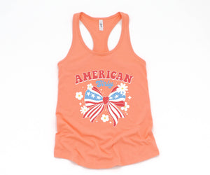 American Girl Tank Top, Fourth Of July Outfit, July 4th Tank, 4th Of July Tank Top, USA Shirt, USA Tank Top, Independence Day Shirt