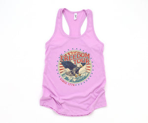 Freedom Tour Tank Top, Bald Eagle Shirt, July 4th Tank Top, USA Tank Top, Independence Day, 4th Of July Tank Top, Fourth Of July Outfit