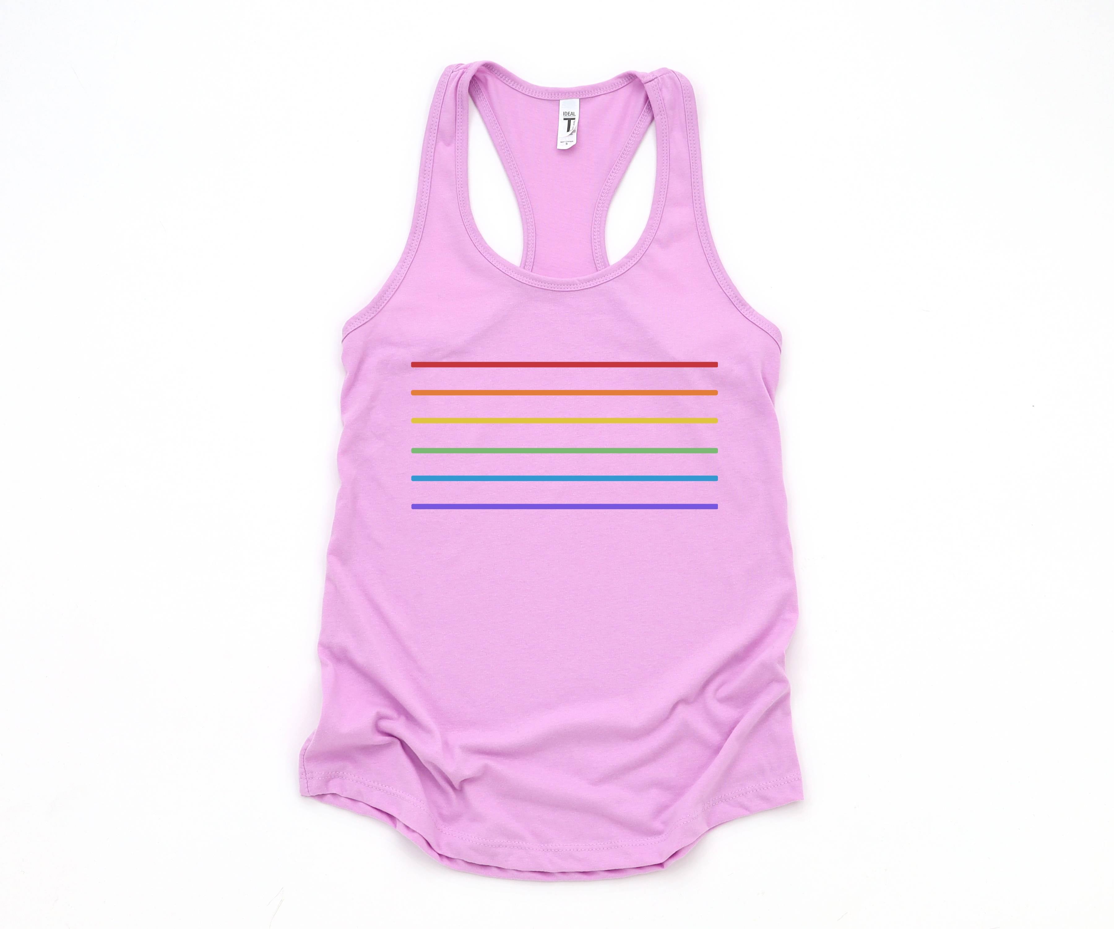 Rainbow Pride Muscle Tank Top, Equality Tank Top, LGBTQ Shirt, Rainbow Tank Top, Love Tank Top, Pride Tank Top