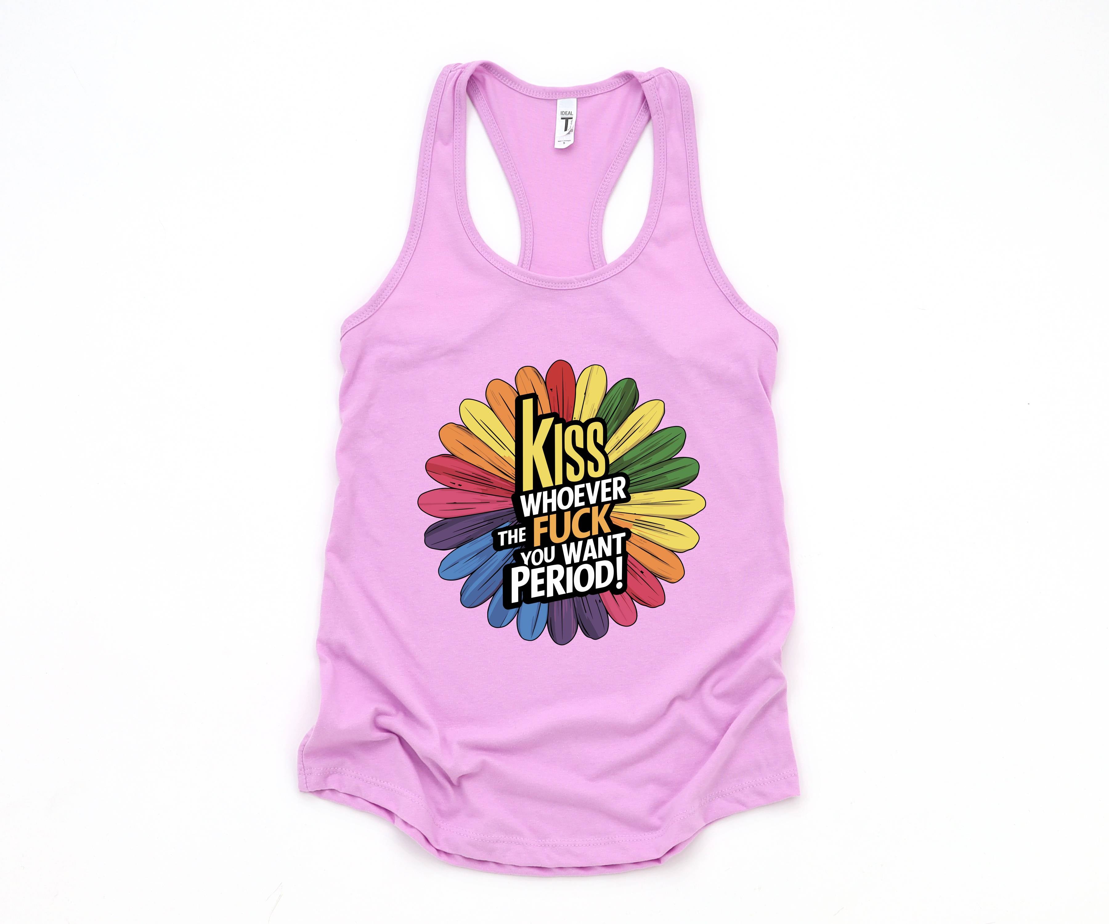 LGBTQ Pride Tank Top, Rainbow Colors Pride Tank, Equality Tank, Colorful LGBT Couple Tank, LGBTQ Support Tank, Unisex Tank Top