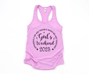 Girl's Weekend Tank Top, Girls Trip Tank Top, Girls Vacation Tank Top, Matching Girls Trip Tank Top, Funny Girls Weekend Tank, Summer Tank