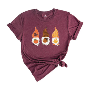 Thanksgiving Gnomes Shirt, Gnome Fall Shirt, Thanksgiving Sweatshirt, Thankful Shirt, Gift for Thanksgiving, Thanksgiving Turkey Shirt