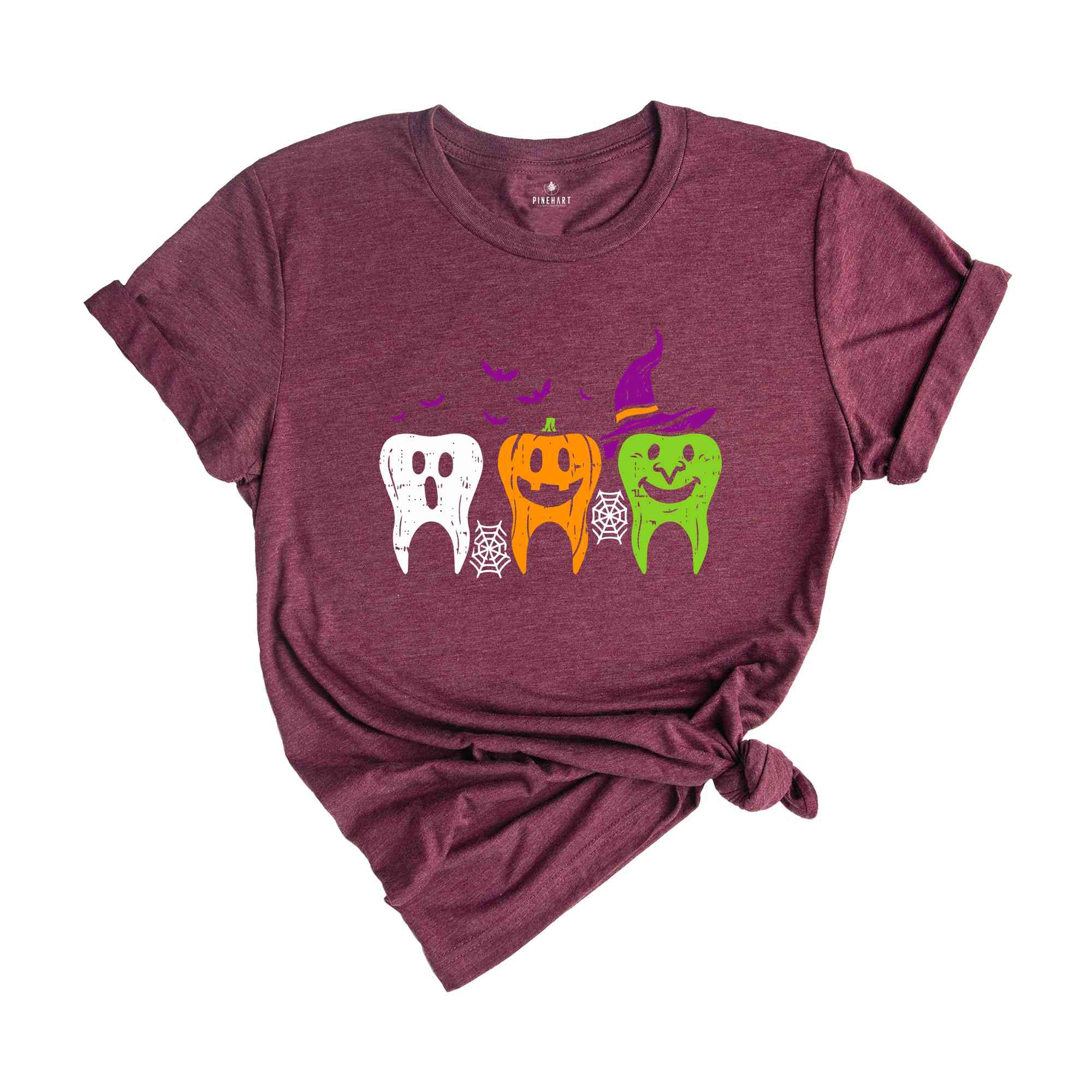 Dentist Halloween Shirt, Halloween Costume, Witch Tooth Shirt, Ghost Teeth Shirt, Pumpkin Ghost Shirt, Spooky Dental Shirt