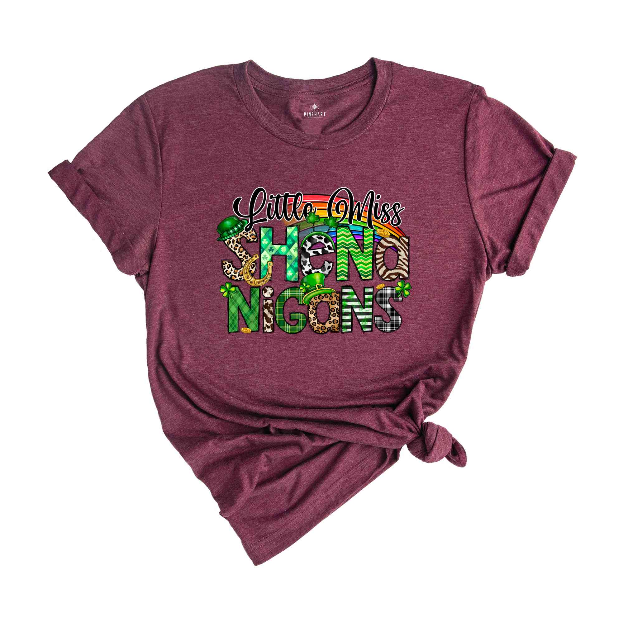 Little Miss Shenanigans Shirt, Saint Patrick's Shirt, St. Patrick's Day T-Shirt, Shenanigans T-Shirt, Feeling Lucky Shirt