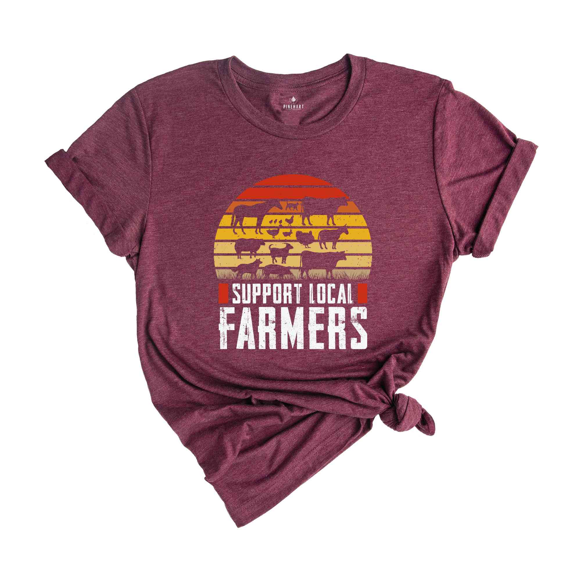 Support Local Farmers Shirt, Farm Shirt, Farmer Gift, Small Town, Farmer Shirt, Farm Life Shirt, Country Shirt, Farmers Support Tee