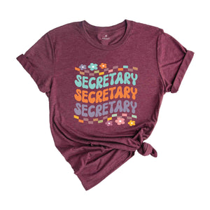 School Secretary Shirt, Secretary Gift, School Staff Tee, Secretaries Day Shirt, Secretary Appreciation Gift, Office Squad, Front Office Tee