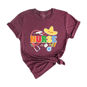 Cinco De Mayo Nurse Shirt, Fiesta Party Shirt, Nurse Shirt , Cinco De Mayo Tee, Fiesta Shirt, Mexican Party Tee, Mexican Festival Shirt