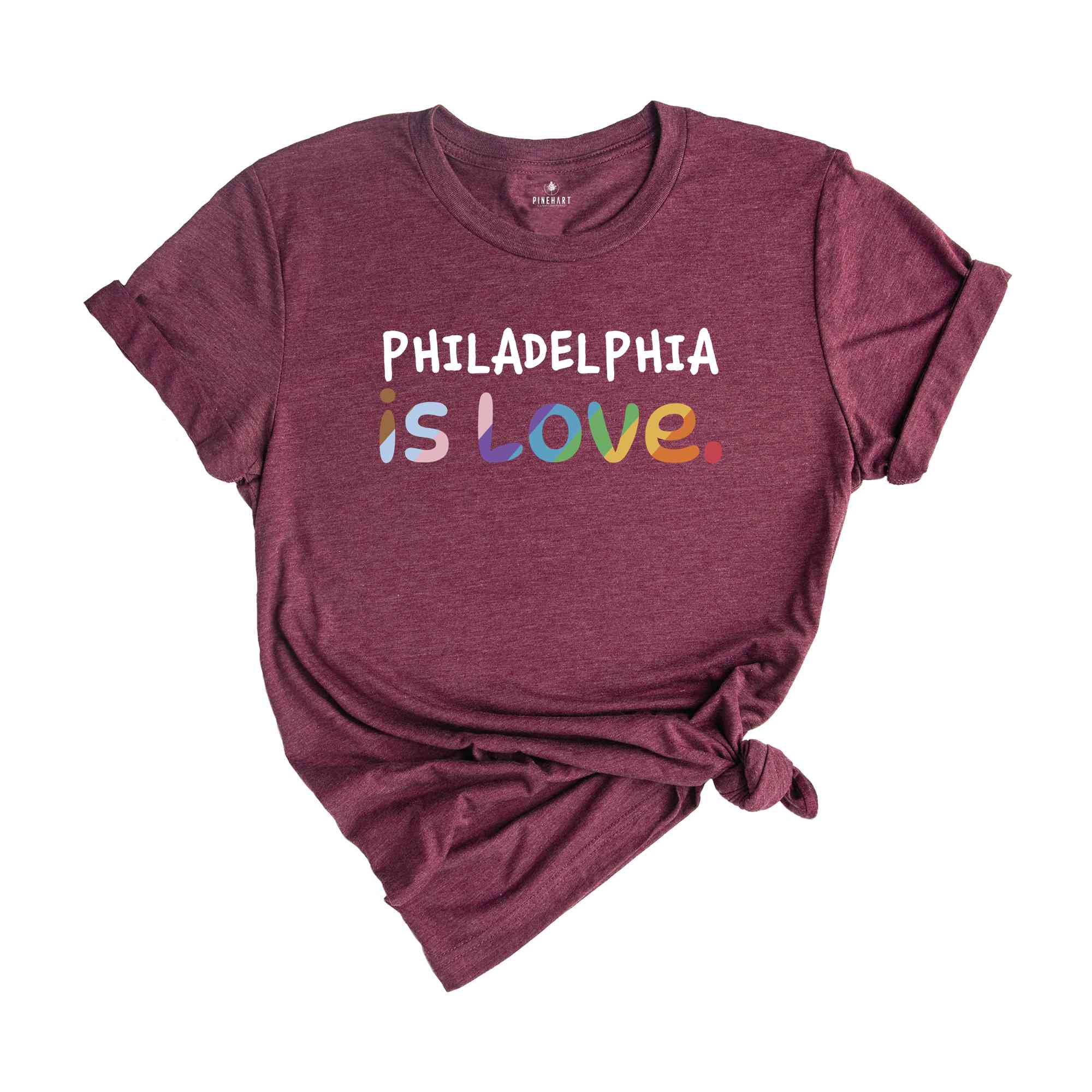 Philadelphia Is Love Shirt, LGBTQ Shirt, Pride Month Shirt, Equal Rights Shirt, Love Is Love Shirt, Pride Shirt, Gay Shirt