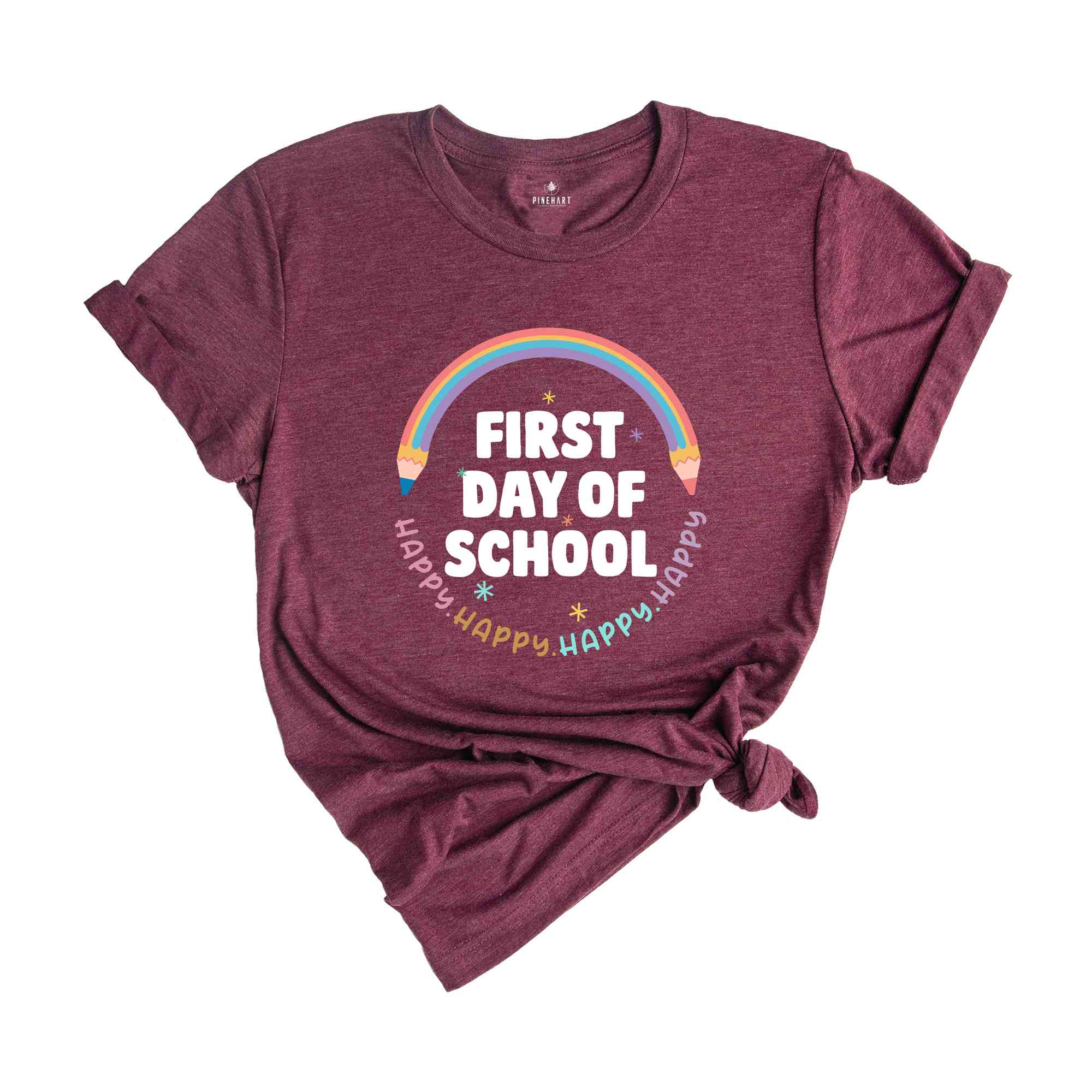 First Day of School Shirt, Happy First Day of School Shirt, Teacher Shirt, Teacher Life Shirt, School Shirts, 1st Day of School Shirt