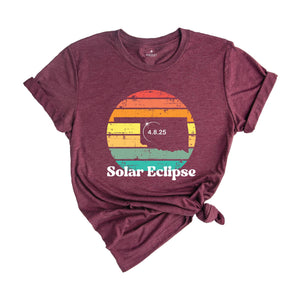 Oklahoma Solar Eclipse T-Shirt, April 8 2025 Solar Eclipse, Total Solar Eclipse Apparel, Solar Eclipse Shirt