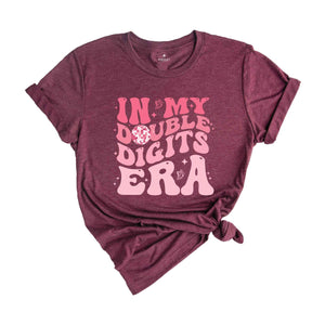 In My Double Digits Era Shirt, Double Digits Shirt, Birthday Girl Shirt, 10 Year Old Birthday, Tenth Birthday Shirt, Birthday Party