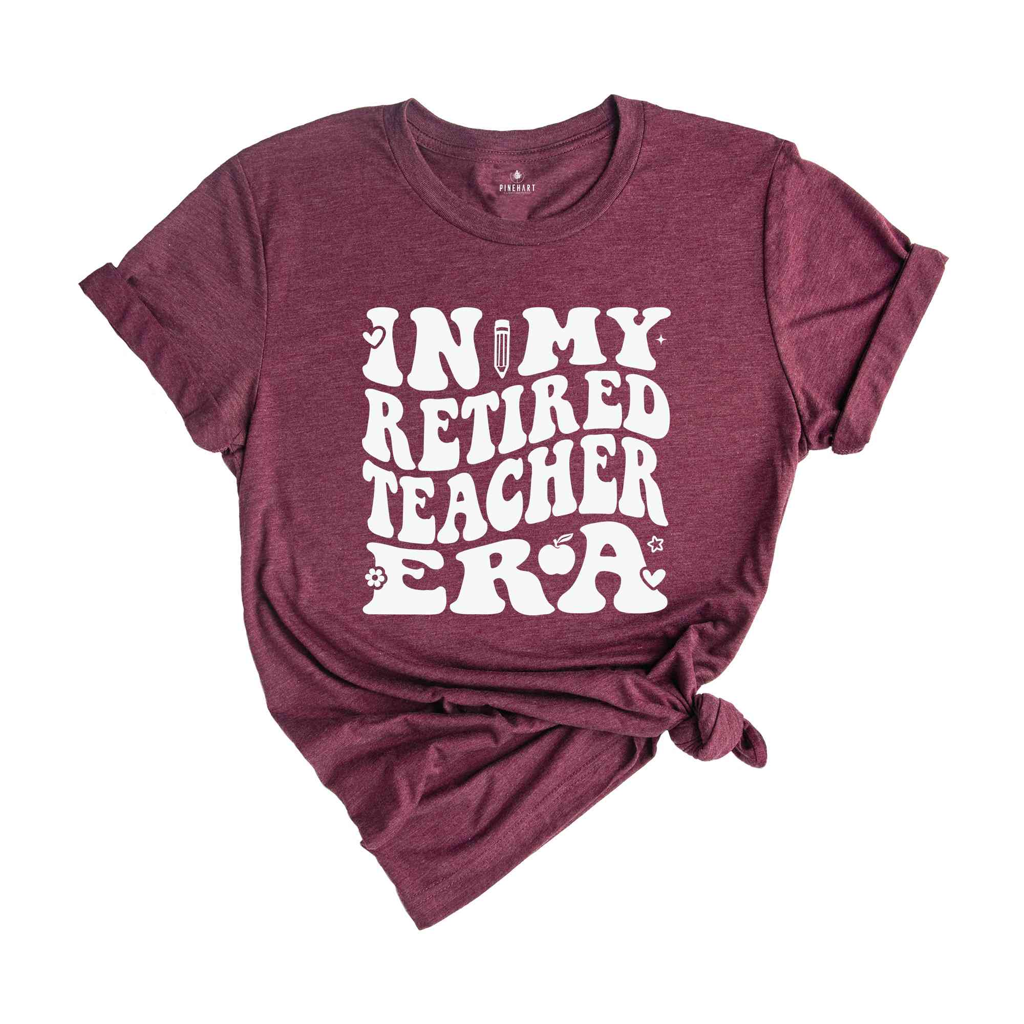 Teacher Shirt, In My Retired Teacher Era Shirt, First 3rd 4th 5th Teacher Tees, Back to School T-Shirts, Teacher Gift, Teacher Appreciation