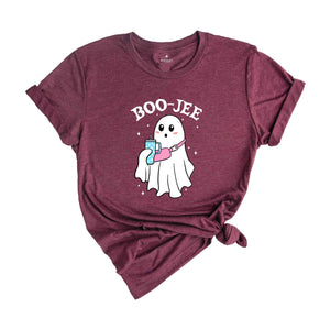 Boo-Jee Ghost Shirt, Cute Halloween Shirt, Boo Shirt, Ghost Shirt, Spooky Season Shirt, Halloween Shirt, Halloween Gift, Funny Halloween Tee