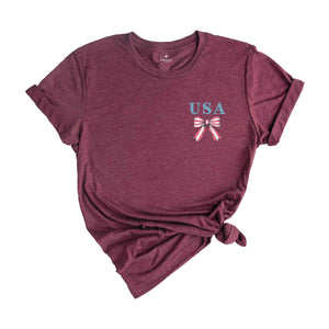 USA Shirt, 4th of July Shirt, Cute USA Tee, Trendy USA Shirt, Patriotic Shirt, America Flag Shirt, Memorial Day Shirts