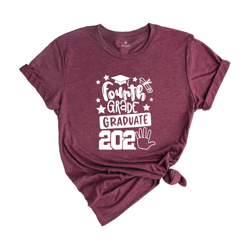 Fourth Grade Graduate 2025 Shirt, Elementary School Tees, Kids School Shirt, Elementary Graduation Gift, Last Day Of School Tee