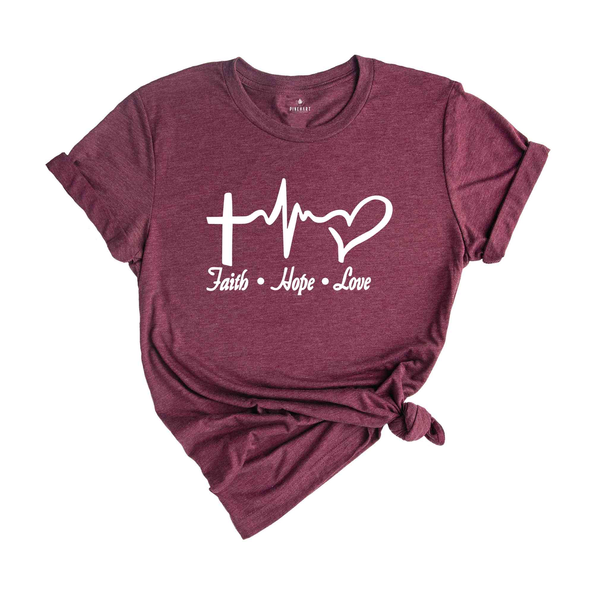 Faith Hope Love Shirt, Christian Shirt, Jesus Shirt, Church Shirt, Religious Shirt, Faith Shirt, Bible Verse Shirt, Faith Cross Shirt