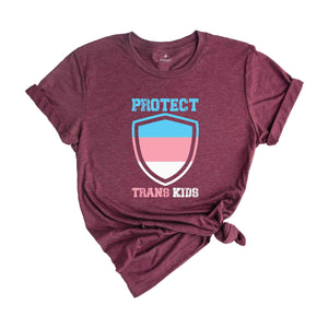 Support Trans Children Tee, Protect Trans Kids Shirt, Rainbow Pride Shirt, Pride Ally Tee, Trans Pride Shirt, Trans Gift, Equality Shirt