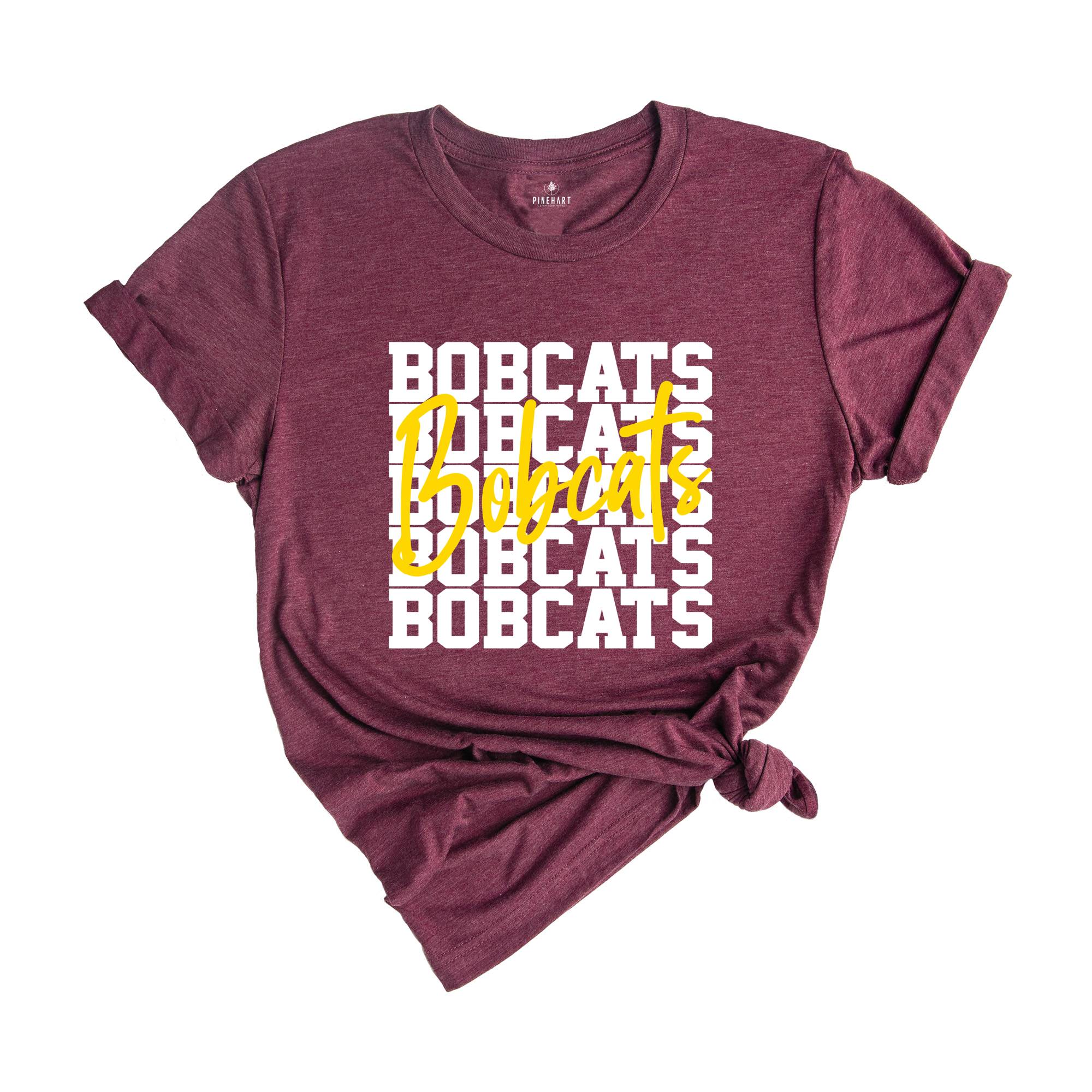 Team Mascot Shirt, Bobcatss Mascot Shirt, Bobcats Team Spirit Shirt, Bobcats Fan Shirt, Bobcats School Shirt, Bobcats School Spirit