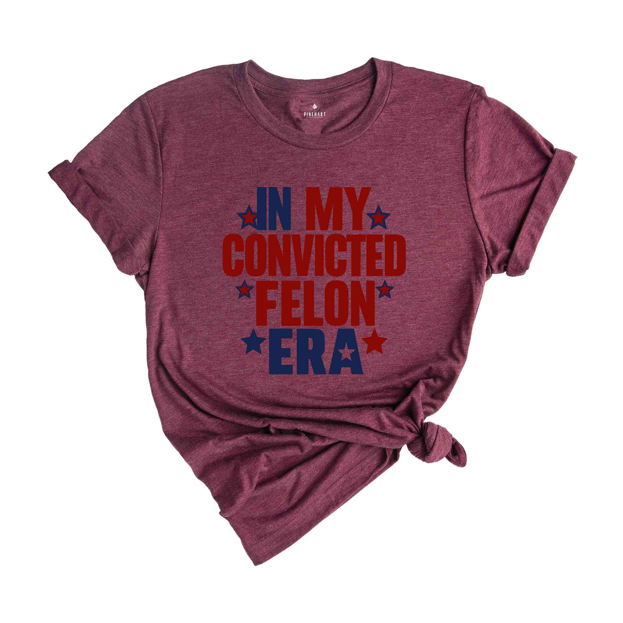 I'm Voting Convicted Felon Shirt, Funny Political Shirt, 2024 Election Year Tee, Republican Gift, President Graphic Tee, Election T-Shirt