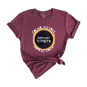 Kentucky Totality Shirt, Kentucky Total Solar Eclipse Shirt, Celestial Shirt, Eclipse Event 2024 Shirt, April 8th 2024