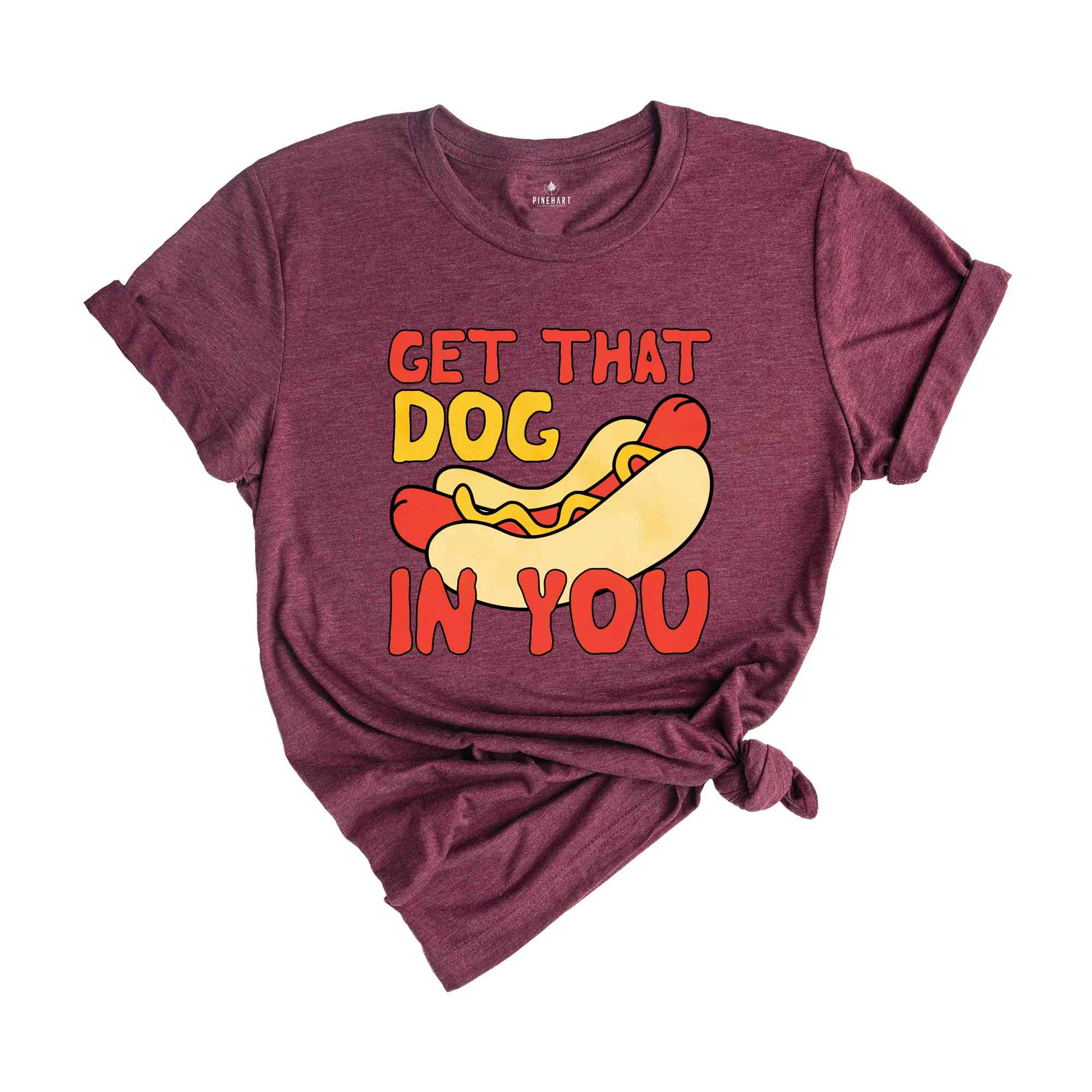 Get That Dog In You Shirt, Funny Hot Dog Shirt, Funny Dank Meme Shirt, Y2k Shirts, Got That Dog In Me, Hot Dog Shirt