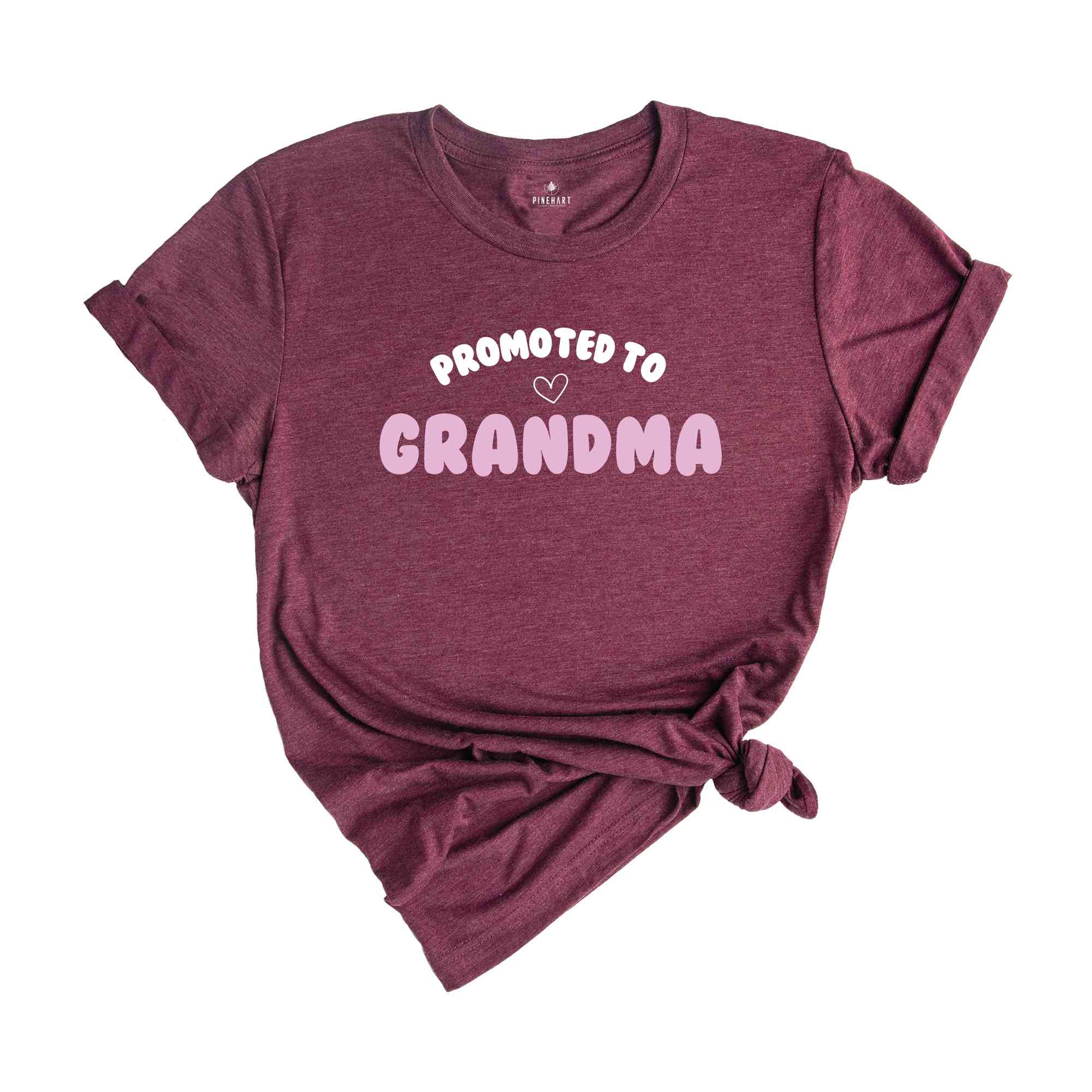 Promoted to Grandma TShirt, First Time Grandma Gift, Grandma To Be Shirt, Baby Announcement Tee, Cute Grandma Shirt, Gift For New Grandma