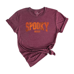 Spooky Teacher Shirt, Spooky Vibes Shirt, Gift For Teacher, Teacher Shirt, Halloween Shirt, Halloween Gift For Teacher, Stay Spooky Shirt