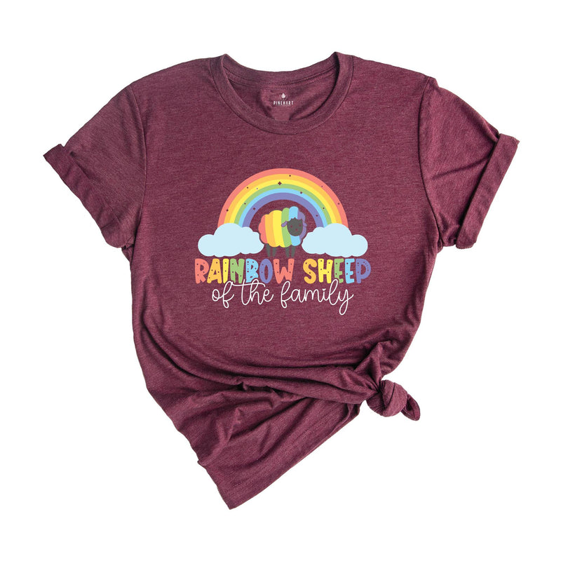 Rainbow Sheep, Pride Month Shirt, Pride 2024 Shirt, Lgbt Shirt, Pride T-Shirt, Gender Equality, Human Rights Shirt, Equal Rights Tee